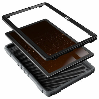 For Samsung Galaxy Tab A8 10.5 (2021) / (2022) Case Kickstand Spider Style PC+TPU Rugged Protective Cover