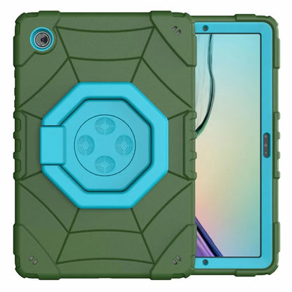 For Samsung Galaxy Tab A8 10.5 (2021) / (2022) Case Kickstand Spider Style PC+TPU Rugged Protective Cover