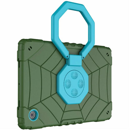 For Samsung Galaxy Tab A8 10.5 (2021) / (2022) Case Kickstand Spider Style PC+TPU Rugged Protective Cover