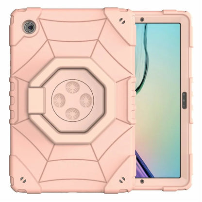 For Samsung Galaxy Tab A8 10.5 (2021) / (2022) Case Kickstand Spider Style PC+TPU Rugged Protective Cover