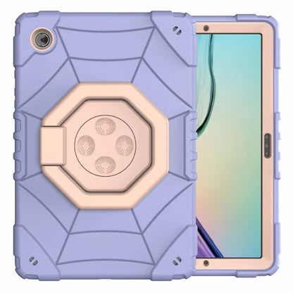 For Samsung Galaxy Tab A8 10.5 (2021) / (2022) Case Kickstand Spider Style PC+TPU Rugged Protective Cover