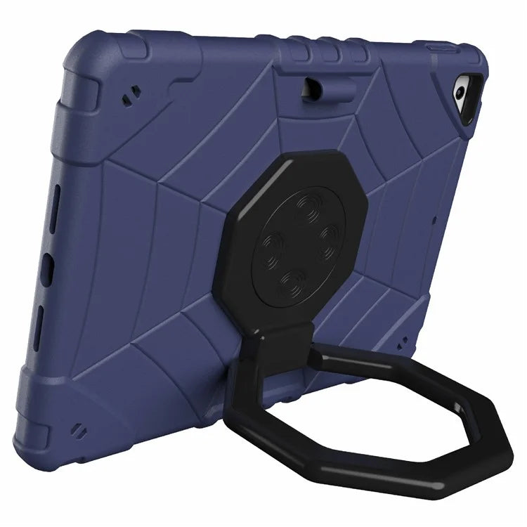 For iPad Air 2 / iPad Pro 9.7 inch (2016) / iPad 9.7-inch (2017) / (2018) Case Fidget PC+TPU Tablet Cover Spider Style