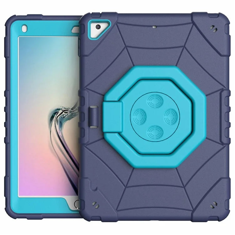 For iPad Air 2 / iPad Pro 9.7 inch (2016) / iPad 9.7-inch (2017) / (2018) Case Fidget PC+TPU Tablet Cover Spider Style