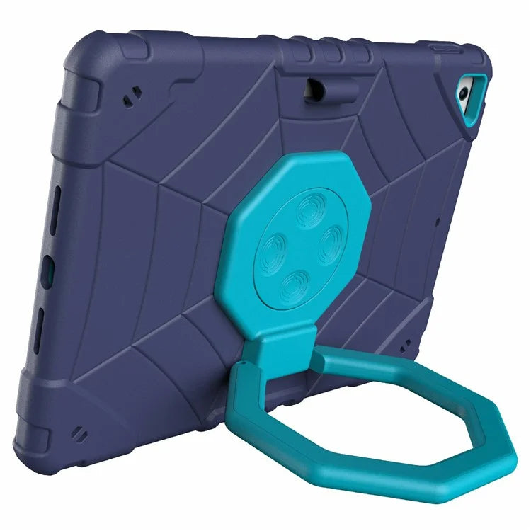For iPad Air 2 / iPad Pro 9.7 inch (2016) / iPad 9.7-inch (2017) / (2018) Case Fidget PC+TPU Tablet Cover Spider Style
