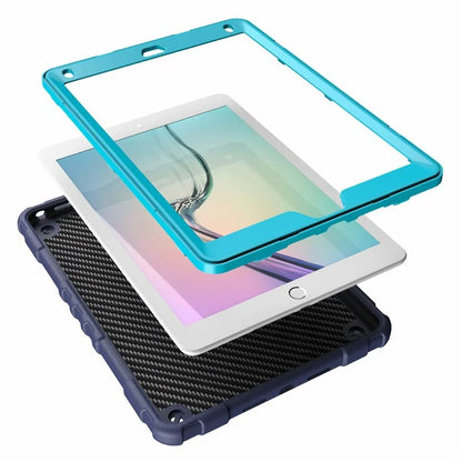 For iPad Air 2 / iPad Pro 9.7 inch (2016) / iPad 9.7-inch (2017) / (2018) Case Fidget PC+TPU Tablet Cover Spider Style