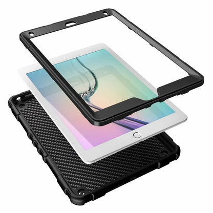 For iPad Air 2 / iPad Pro 9.7 inch (2016) / iPad 9.7-inch (2017) / (2018) Case Fidget PC+TPU Tablet Cover Spider Style