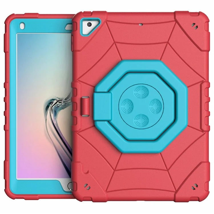 For iPad Air 2 / iPad Pro 9.7 inch (2016) / iPad 9.7-inch (2017) / (2018) Case Fidget PC+TPU Tablet Cover Spider Style