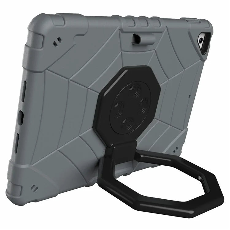For iPad Air 2 / iPad Pro 9.7 inch (2016) / iPad 9.7-inch (2017) / (2018) Case Fidget PC+TPU Tablet Cover Spider Style