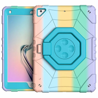 For iPad Air 2 / iPad Pro 9.7 inch (2016) / iPad 9.7-inch (2017) / (2018) Case Fidget PC+TPU Tablet Cover Spider Style
