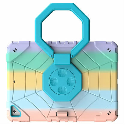 For iPad Air 2 / iPad Pro 9.7 inch (2016) / iPad 9.7-inch (2017) / (2018) Case Fidget PC+TPU Tablet Cover Spider Style