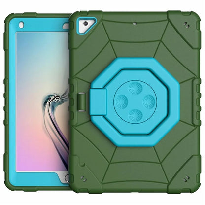 For iPad Air 2 / iPad Pro 9.7 inch (2016) / iPad 9.7-inch (2017) / (2018) Case Fidget PC+TPU Tablet Cover Spider Style