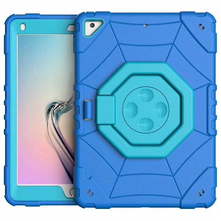 For iPad Air 2 / iPad Pro 9.7 inch (2016) / iPad 9.7-inch (2017) / (2018) Case Fidget PC+TPU Tablet Cover Spider Style