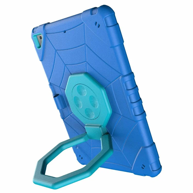 For iPad Air 2 / iPad Pro 9.7 inch (2016) / iPad 9.7-inch (2017) / (2018) Case Fidget PC+TPU Tablet Cover Spider Style