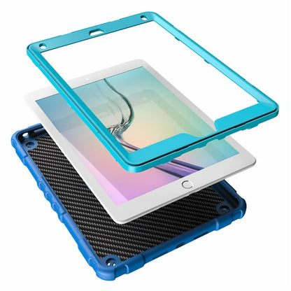 For iPad Air 2 / iPad Pro 9.7 inch (2016) / iPad 9.7-inch (2017) / (2018) Case Fidget PC+TPU Tablet Cover Spider Style