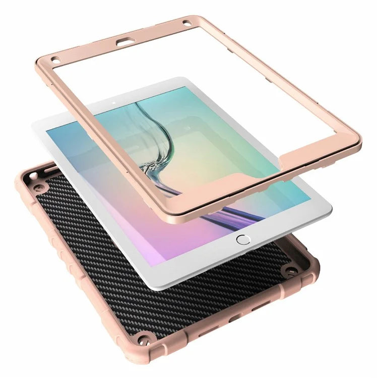 For iPad Air 2 / iPad Pro 9.7 inch (2016) / iPad 9.7-inch (2017) / (2018) Case Fidget PC+TPU Tablet Cover Spider Style