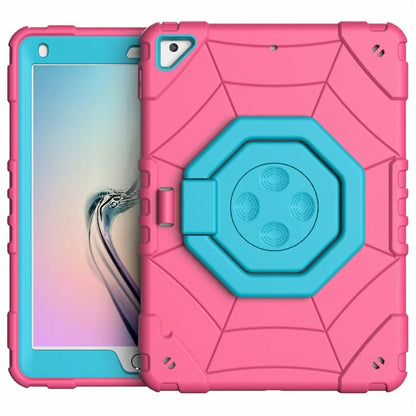 For iPad Air 2 / iPad Pro 9.7 inch (2016) / iPad 9.7-inch (2017) / (2018) Case Fidget PC+TPU Tablet Cover Spider Style