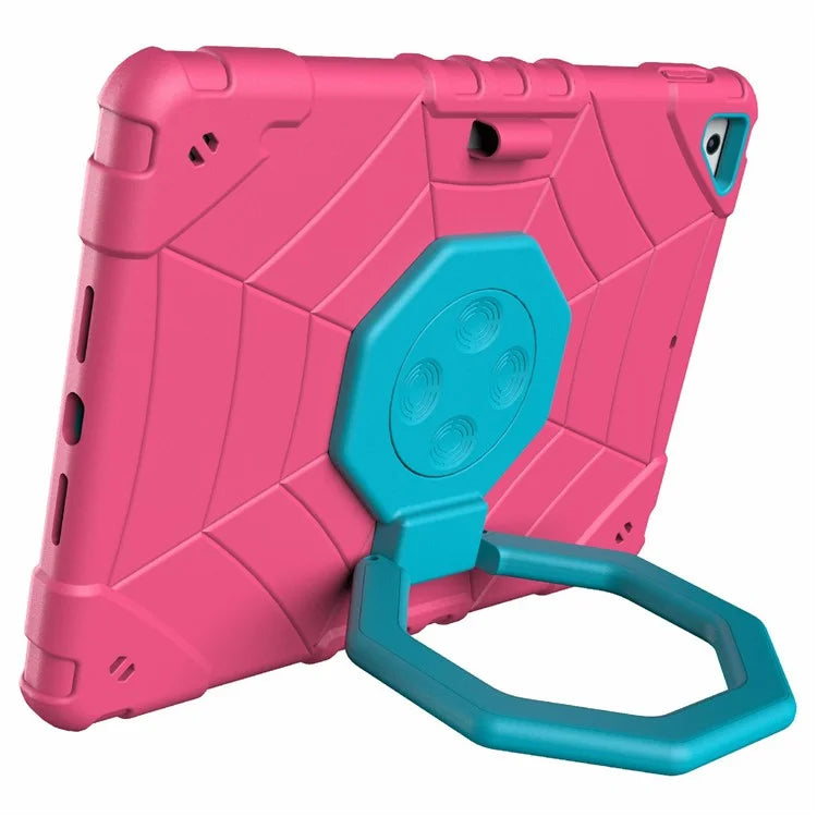 For iPad Air 2 / iPad Pro 9.7 inch (2016) / iPad 9.7-inch (2017) / (2018) Case Fidget PC+TPU Tablet Cover Spider Style