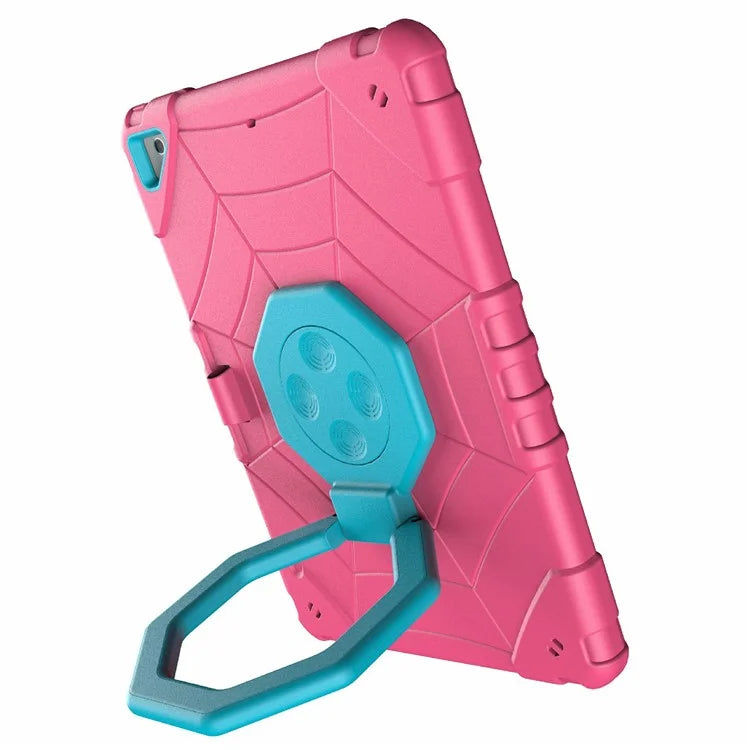 For iPad Air 2 / iPad Pro 9.7 inch (2016) / iPad 9.7-inch (2017) / (2018) Case Fidget PC+TPU Tablet Cover Spider Style