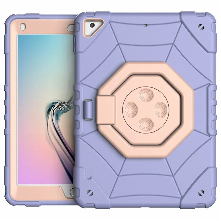 For iPad Air 2 / iPad Pro 9.7 inch (2016) / iPad 9.7-inch (2017) / (2018) Case Fidget PC+TPU Tablet Cover Spider Style
