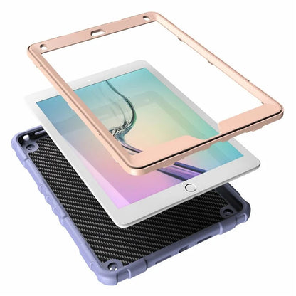 For iPad Air 2 / iPad Pro 9.7 inch (2016) / iPad 9.7-inch (2017) / (2018) Case Fidget PC+TPU Tablet Cover Spider Style