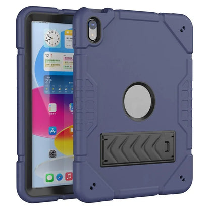 For iPad 10.9 (2022) Case Kickstand TPU+PC Anti-Slip Protective Tablet Cover
