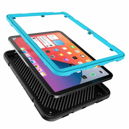 For iPad 10.9 (2022) Case Kickstand TPU+PC Anti-Slip Protective Tablet Cover