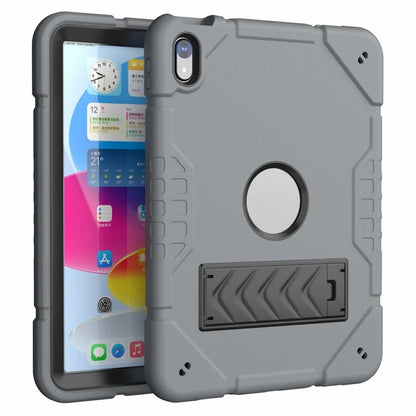 For iPad 10.9 (2022) Case Kickstand TPU+PC Anti-Slip Protective Tablet Cover