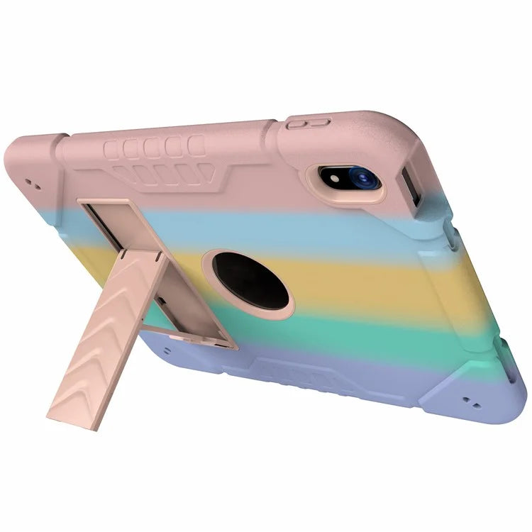 For iPad 10.9 (2022) Case Kickstand TPU+PC Anti-Slip Protective Tablet Cover