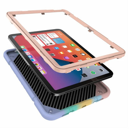 For iPad 10.9 (2022) Case Kickstand TPU+PC Anti-Slip Protective Tablet Cover