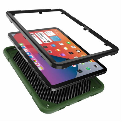 For iPad 10.9 (2022) Case Kickstand TPU+PC Anti-Slip Protective Tablet Cover