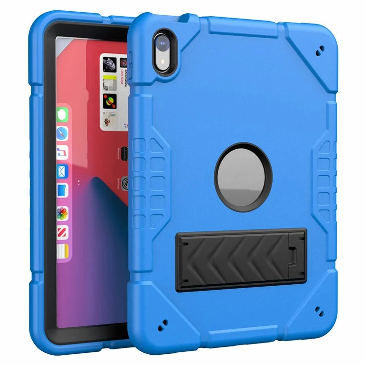 For iPad 10.9 (2022) Case Kickstand TPU+PC Anti-Slip Protective Tablet Cover