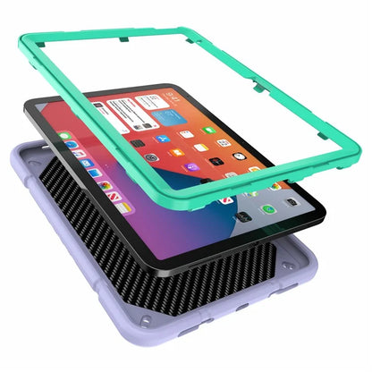 For iPad 10.9 (2022) Case Kickstand TPU+PC Anti-Slip Protective Tablet Cover