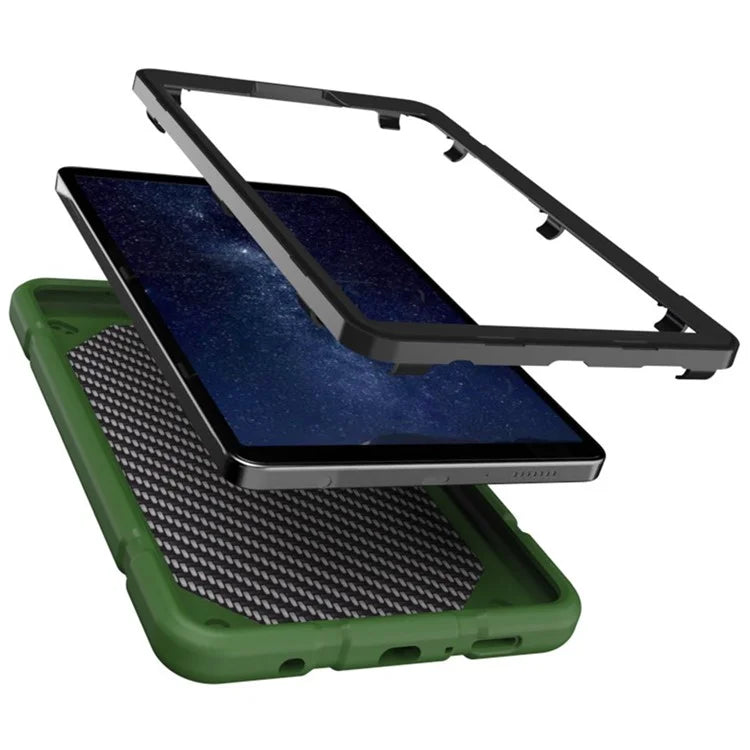 For Samsung Galaxy Tab A9 Case Rugged Kickstand Hybrid TPU+PC Tablet Cover