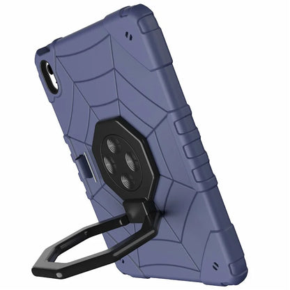 For iPad 10.9 (2022) Case Spider Style Hand Grip Kickstand PC+TPU Tablet Cover