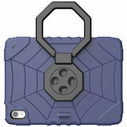For iPad 10.9 (2022) Case Spider Style Hand Grip Kickstand PC+TPU Tablet Cover