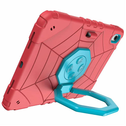 For iPad 10.9 (2022) Case Spider Style Hand Grip Kickstand PC+TPU Tablet Cover