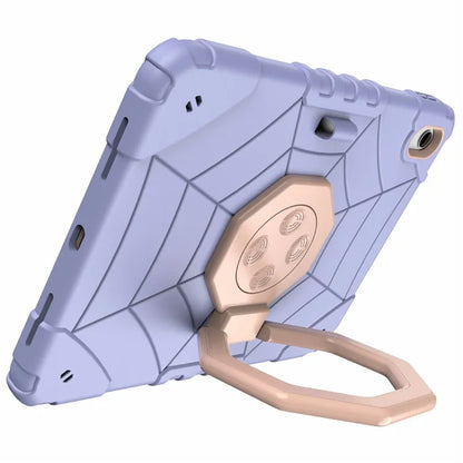 For iPad 10.9 (2022) Case Spider Style Hand Grip Kickstand PC+TPU Tablet Cover