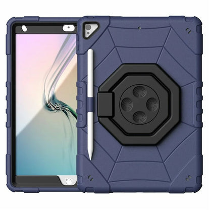 For iPad 10.2 (2019) / (2020) / (2021) Case Fidget Toy Hand Grip PC+TPU Spider Style Cover