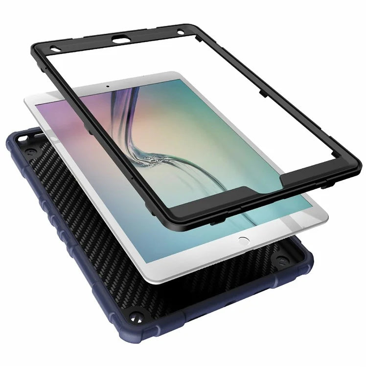 For iPad 10.2 (2019) / (2020) / (2021) Case Fidget Toy Hand Grip PC+TPU Spider Style Cover