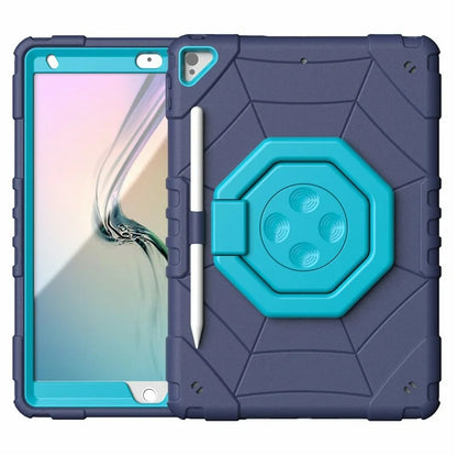 For iPad 10.2 (2019) / (2020) / (2021) Case Fidget Toy Hand Grip PC+TPU Spider Style Cover