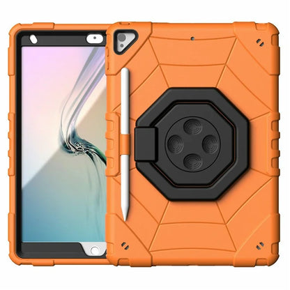 For iPad 10.2 (2019) / (2020) / (2021) Case Fidget Toy Hand Grip PC+TPU Spider Style Cover