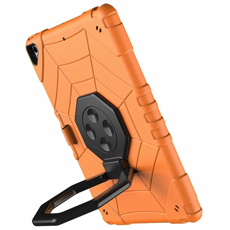 For iPad 10.2 (2019) / (2020) / (2021) Case Fidget Toy Hand Grip PC+TPU Spider Style Cover