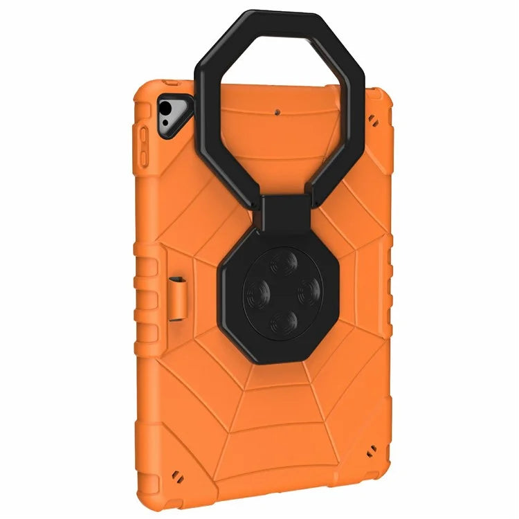 For iPad 10.2 (2019) / (2020) / (2021) Case Fidget Toy Hand Grip PC+TPU Spider Style Cover