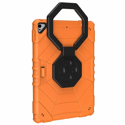 For iPad 10.2 (2019) / (2020) / (2021) Case Fidget Toy Hand Grip PC+TPU Spider Style Cover