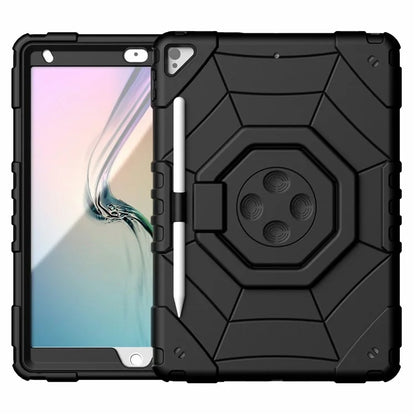 For iPad 10.2 (2019) / (2020) / (2021) Case Fidget Toy Hand Grip PC+TPU Spider Style Cover