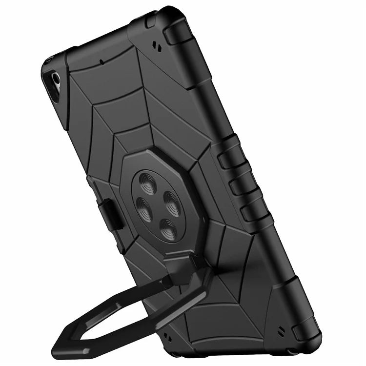 For iPad 10.2 (2019) / (2020) / (2021) Case Fidget Toy Hand Grip PC+TPU Spider Style Cover