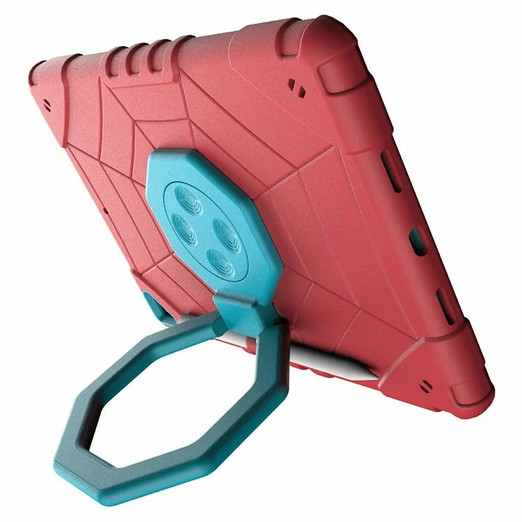 For iPad 10.2 (2019) / (2020) / (2021) Case Fidget Toy Hand Grip PC+TPU Spider Style Cover
