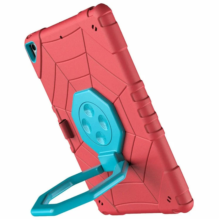 For iPad 10.2 (2019) / (2020) / (2021) Case Fidget Toy Hand Grip PC+TPU Spider Style Cover