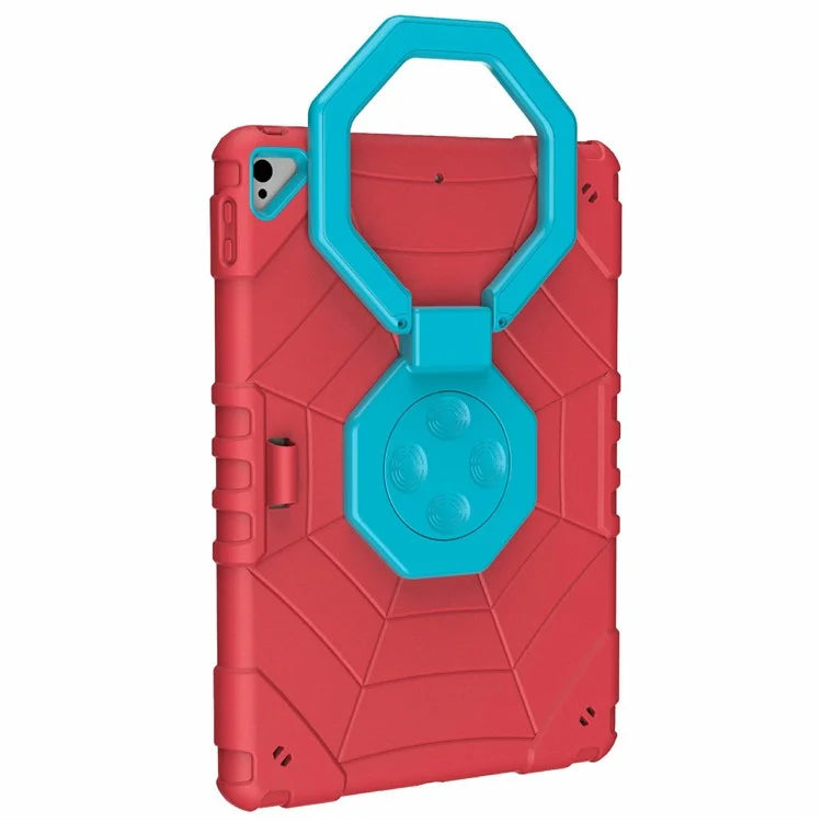 For iPad 10.2 (2019) / (2020) / (2021) Case Fidget Toy Hand Grip PC+TPU Spider Style Cover