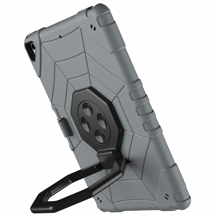 For iPad 10.2 (2019) / (2020) / (2021) Case Fidget Toy Hand Grip PC+TPU Spider Style Cover